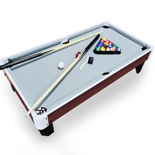 DRM 40 Inch Pool Table Top, 3.5FT Mini Pool Table Top, Small Wooden Snooker T...