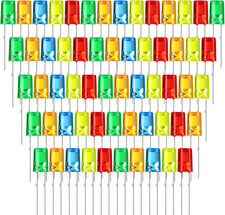 60 Pcs Christmas LED 5Mm Outdoor String Light Mini Replacement Bulb Energy Effic