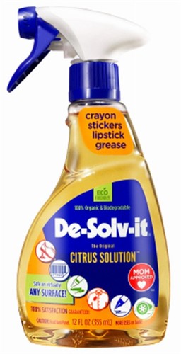 Orange-Sol De-Solv-It Citrus Solution - Odor & Stain Remover for Cloth, Wood, Gl - Picture 2 of 2