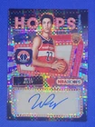 2025-26 Topps NBA Hoops Will Riley RC Signs, AUTOGRAPH #/99 Washington Wizards
