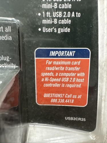 Stratitec USB 2.0 Card Reader New PC and MAC Compatible Free Shipping - 第 10/10 張圖片