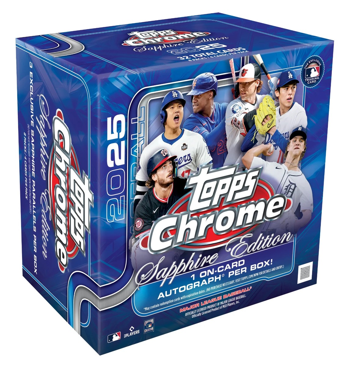 2025 Topps Chrome® Baseball Sapphire Edition Hobby Box | eBay