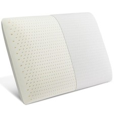 Latex Pillow, 100 Talalay Natural Latex Pillow, Soft Sleeping Bed Pillows wi...