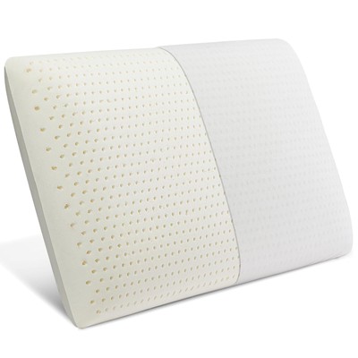 Latex Pillow, 100% Talalay Natural Latex Pillow, Soft Sleeping Bed Pillows wi...