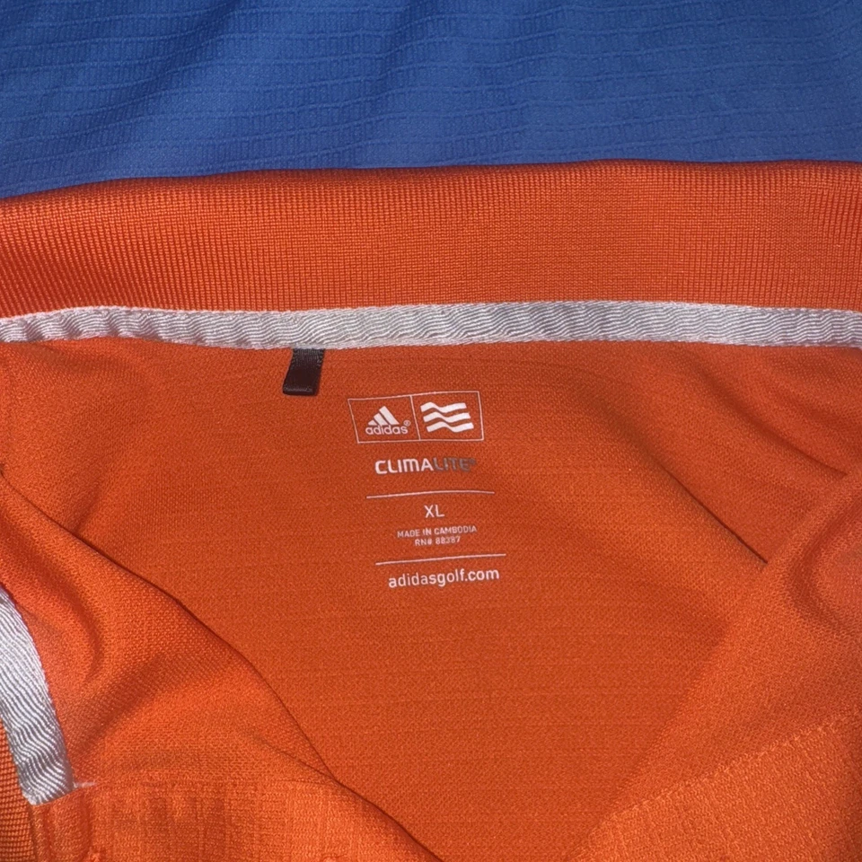 Lote de 4 Camisas Polo Climalite Adidas Golf Para Hombre Talla XL 2 Algodón 2 Poliésteres (39) Foto 3 de 4