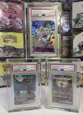 PSA CCG Graded Card Slab Acrylic Case Display With Magnetic Lid