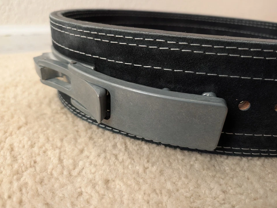 Inzer Forever Lever 13 毫米腰带,黑色,L 码,腰围 34-38,非常轻度使用 — 第 4/4 张图片