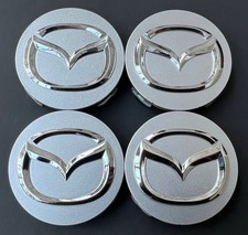 🟢 4x Original Mazda Felgendeckel / Nabendeckel / Felgenkappen 56mm 🟢