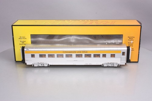Coche autocar MTH 30-67865 O C&O 60' aerodinámico lado estriado ABS #1634 NUEVO EN CAJA | Zustand: New