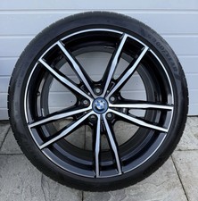 GENUINE BMW 3 SERIES G20 G21 791M 19” REAR ALLOY WHEEL & TYRE 8089893