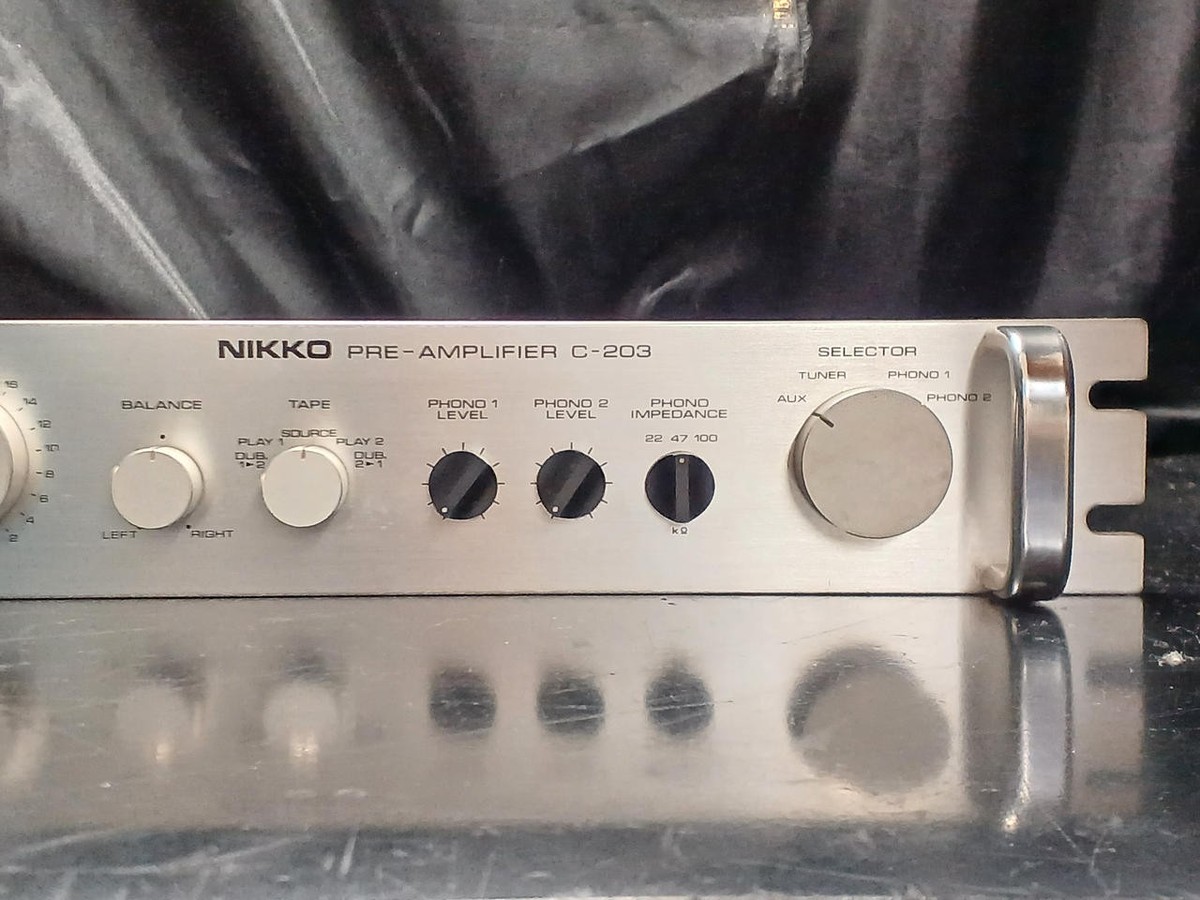 C-203 NIKKO コントロールアンプ プリアンプ | Preamplifier Nikko 日 