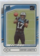 2024 Panini Clearly Donruss Rated Rookie Xavier Legette #66 16v5