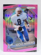 Archie Manning Texans Oilers 2025 Prizm ❗️ PINK PRIZM❗️ #166