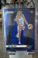 2024 Panini Prizm WNBA - Jacy Sheldon #141 Blue Velocity Prizm (RC)