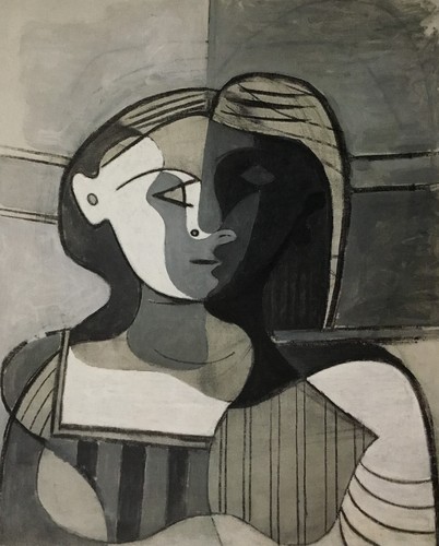 Pablo Picasso Bust of a Girl Custom Framed Print - Picture 2 of 2