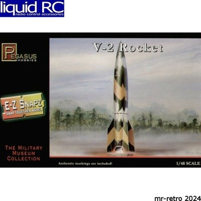 Pegasus Hobbies 1 48 V-2 Rocket E-Z Snapz Model Kit 8416 PGH8416