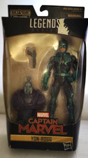 Captain Marvel Legends Yon-Rogg Action Figure BAF Kree Sentry New C3 NIB Build
