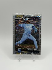 2026 Topps Series 1 #120 Luinder Avila Silver Crackle Foil RC Kansas City Royals