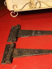 Charnières de porte en fer style ancien (paire)