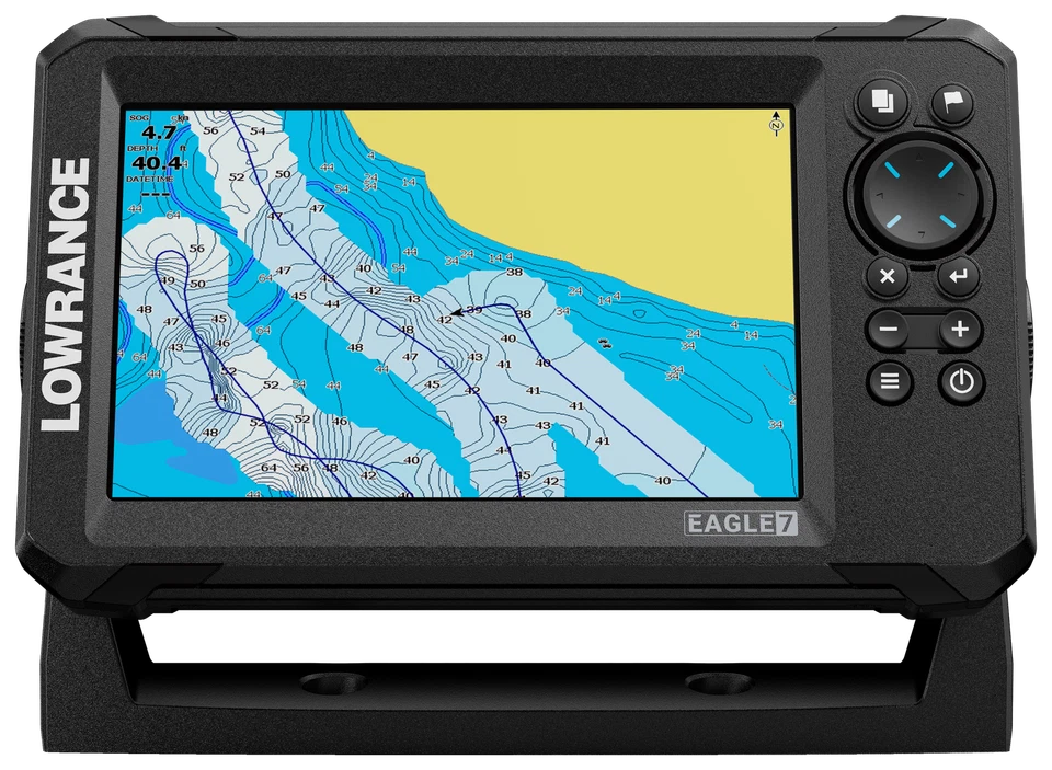 Lowrance Eagle 7 Buscador de Peces/Plotter con Transductor SplitShot HD Foto 2 de 4