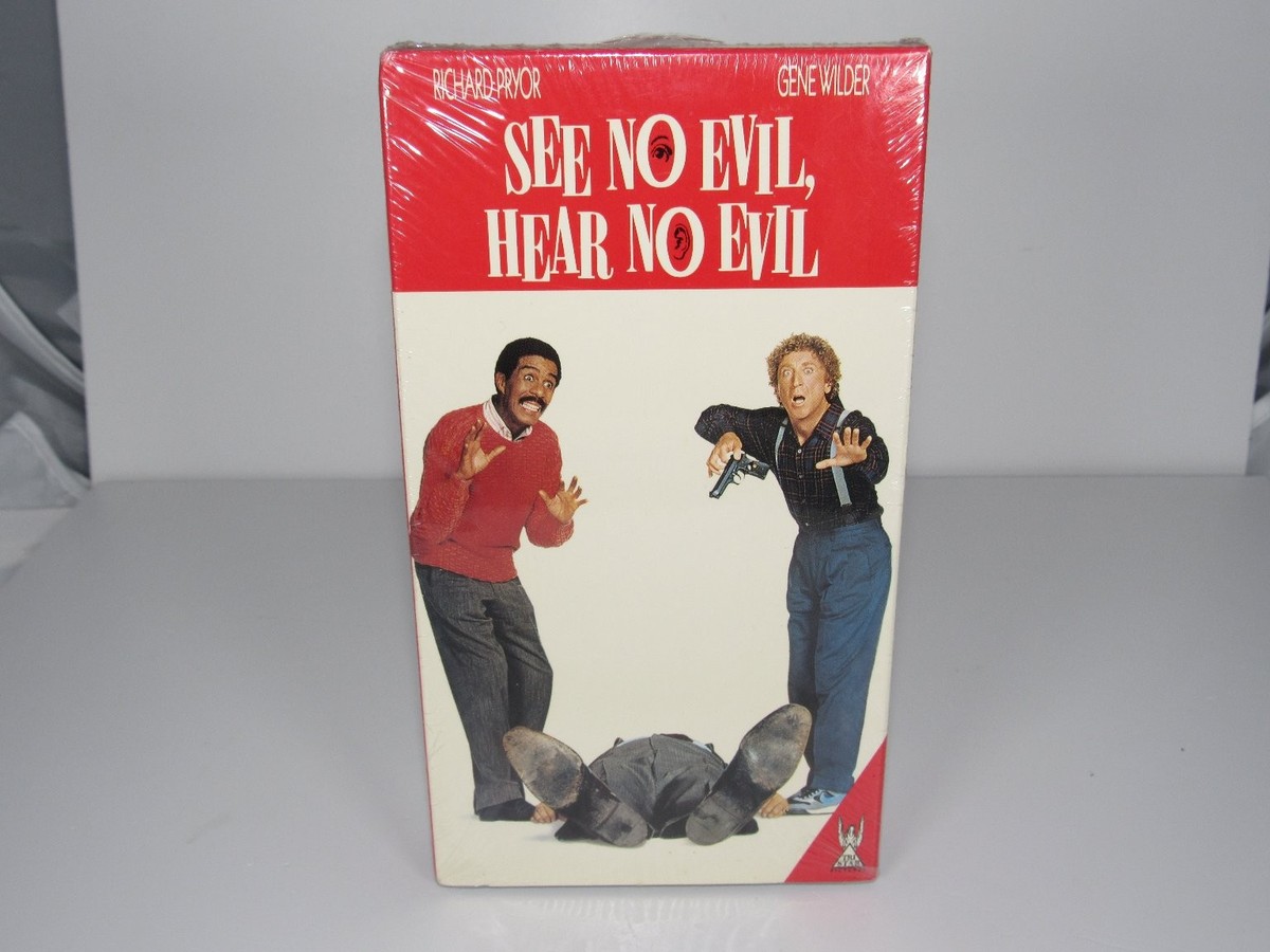 See No Evil, Hear No Evil (VHS, 1993, Closed Captioned) for sale