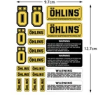 Ohlins BUBBLE FREE Motorcycle Stems Fork Fairings Sticker Kit 22 Piece