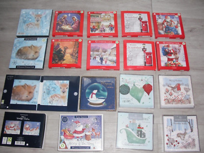 30-32 verschiedene Weihnachtskarten Stoßstange Menge - alle 2-3 Packungen Tolles Preis-Leistungs-Verhältnis
