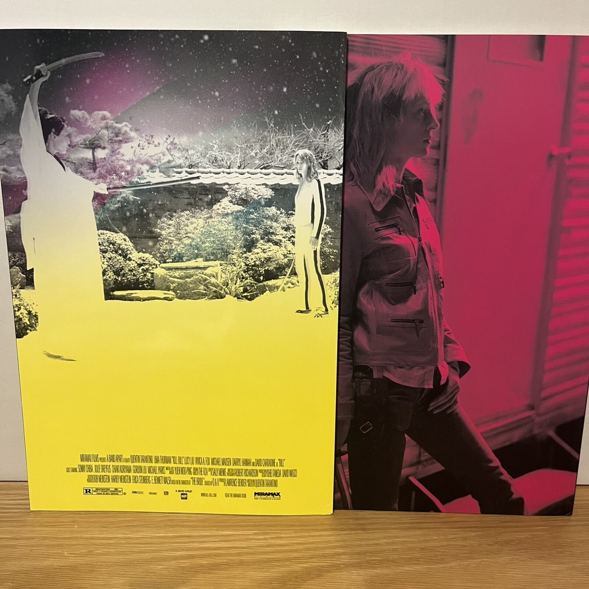 Kill Bill Vol.1 2 Lot2 Japan Movie Program Pamphlet Brochure