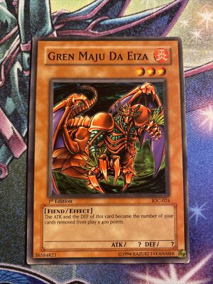 召喚魔術　レリーフ　英語 AA) Gren Maju Da Eiza - Yu-Gi-Oh! TCG - IOC-024 - Common