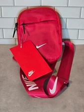 NWT Nike Red Mini Adjustable Sling Crossbody Shoulder Bag 5x7