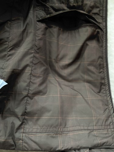 NAU Small Men’s Brown w Orange Detail Polyester Jacket - VG - Picture 5 of 8
