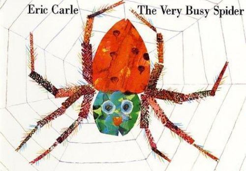 Very Busy Spider by Eric Carle (1995, Children's Board Books)