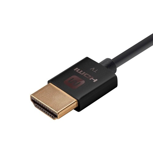 3 Pcs 15FT Ultra Slim HDMI Cable HDTV 4K 60Hz 1080p 3D 18Gbps DVD PS4 XBOX Black - Picture 4 of 6