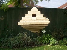 Ceramic hanging bird house