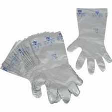50 Pair North Silver Shield Gloves Size 10 (16”)  Chemical Resistant Hazmat