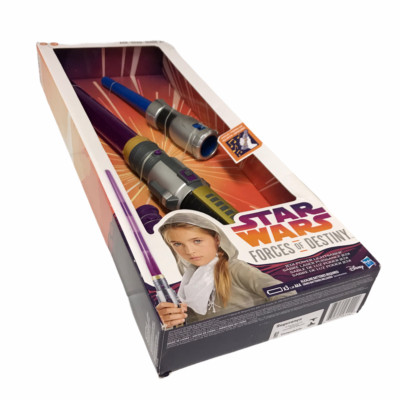 Star Wars Forces of Destiny Jedi Power Lightsaber New In Original Package