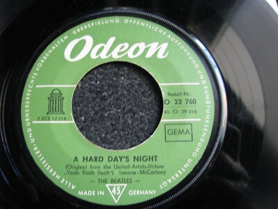 The Beatles-A Hard Day´s Night 7 PS-1964 Germany-Odeon Records-O 22 760