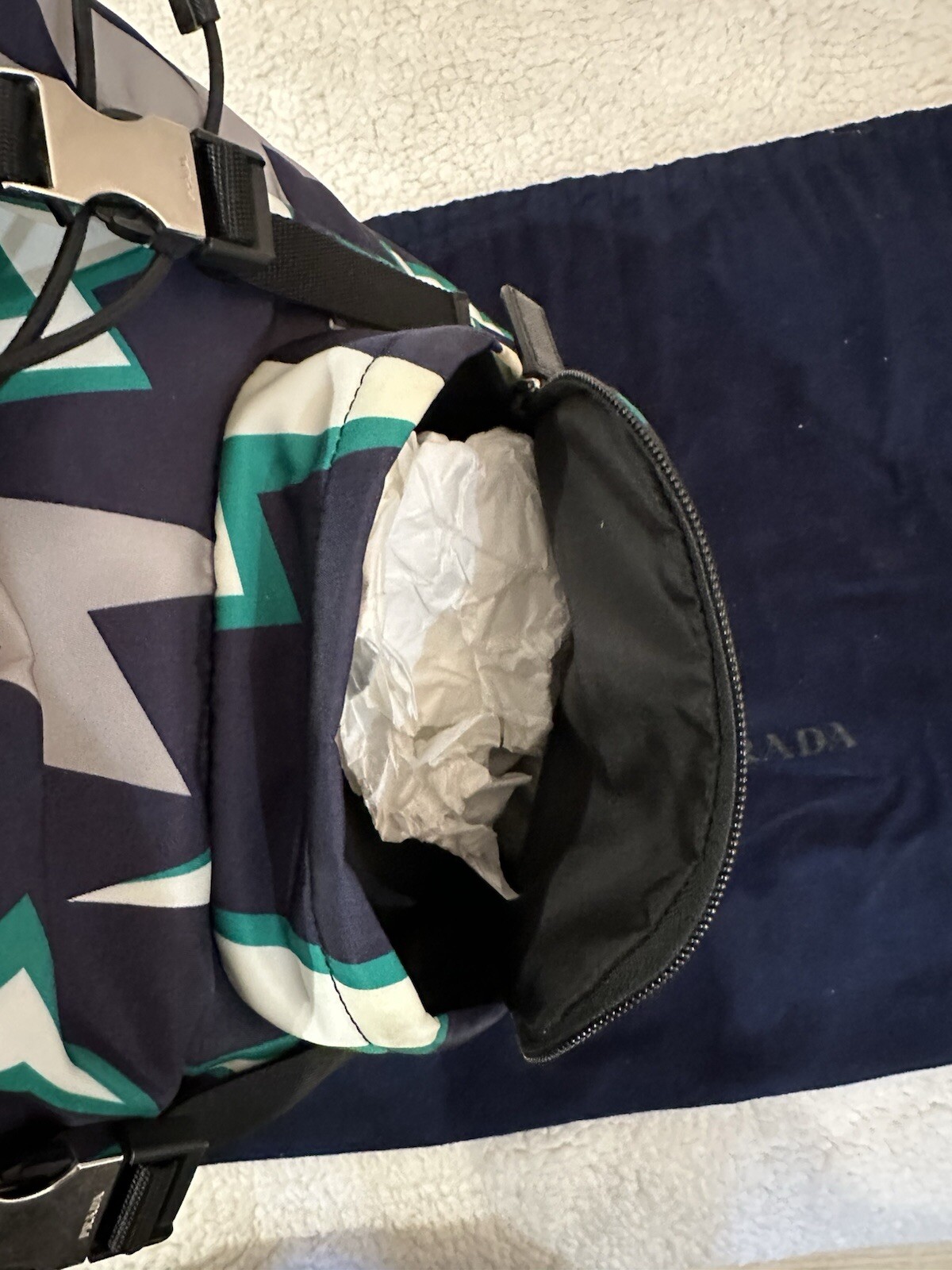 Prada Backpack - Frankenstein Lightning Bolt (Lim… - image 8