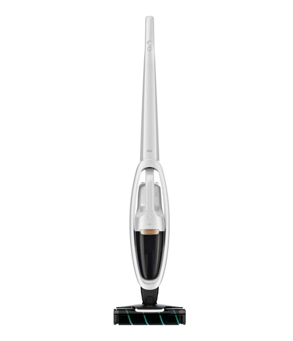 Aspirateur balai 50min d'autonomie AEG QX8-2-PALR et aspirateur à main amovible pour poils