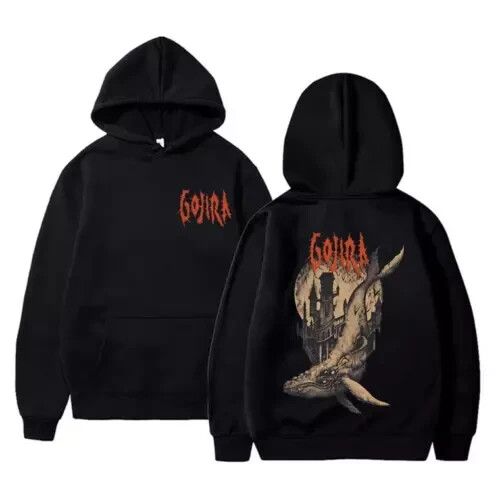 Gojira From Mars To Sirius Flying Whales Hoodie For Fans Double-Sided All Size