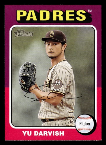 2024 Topps Heritage #130 Yu Darvish | Baseball Card