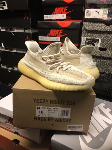 Adidas Yeezy Boost 350 V2 Natural Size 10 - FZ5246 - Picture 1 of 6