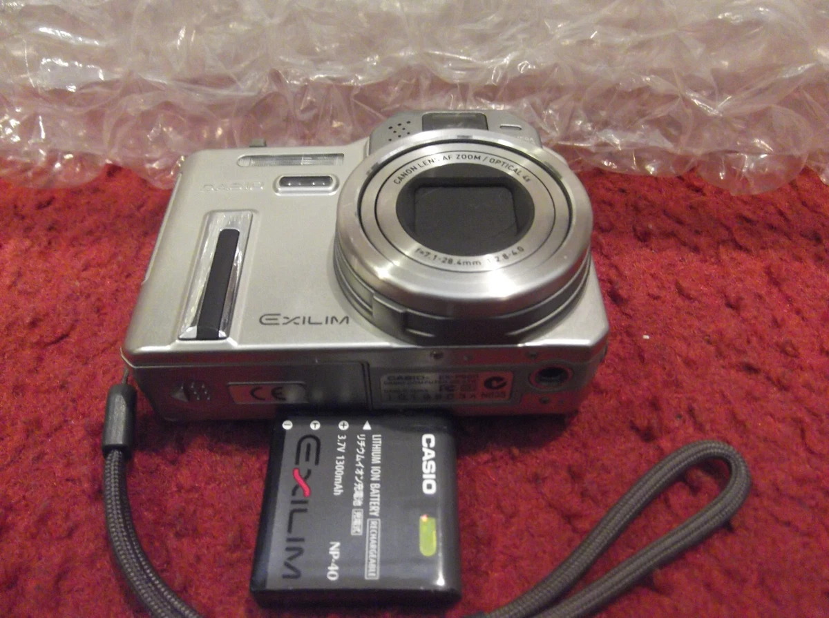 Casio exilim 6.0 megapixel digital cheap camera