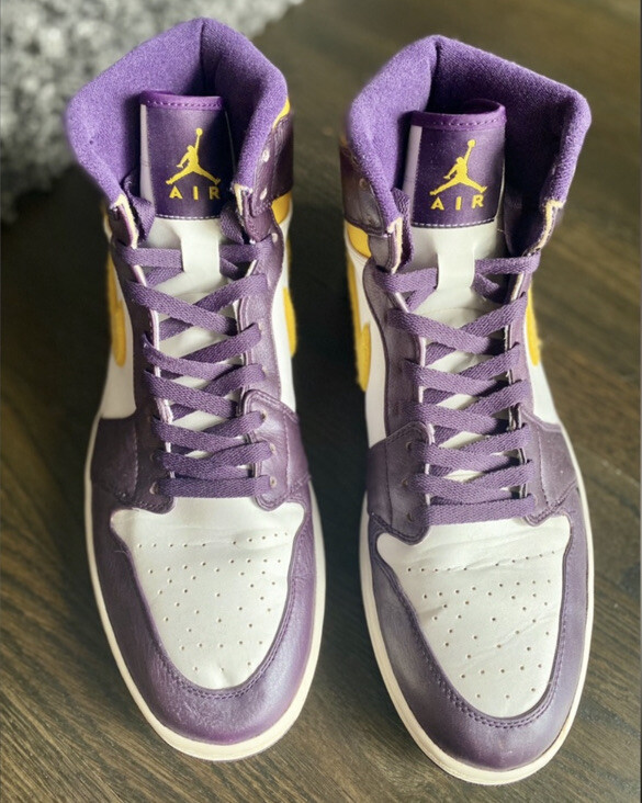 Air Jordan 1 High Strap Grand Purple Varsity Maize 2009 | eBay Air Jordan 1 High Strap Grand Purple Varsity Maize 2009 | eBay