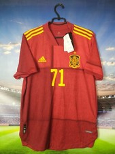 Spain Home football shirt 2019 - 2022 Jersey Adidas Authentic Mens Size L