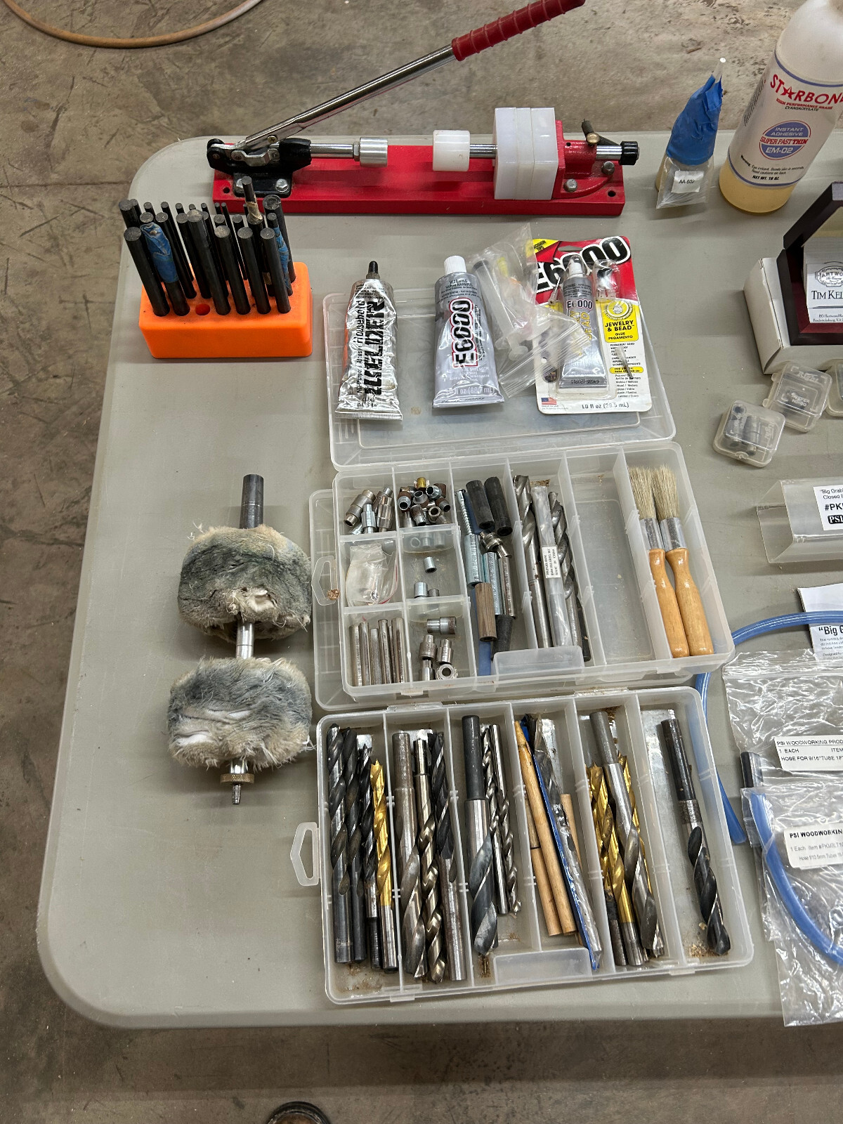 Pen turning business start up kit. Includes kits, parts, accessories, tools