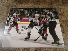 ZACK OSTAPCHUK SIGNED 8X10 MATTE PHOTO VANCOUVER GIANTS (B)