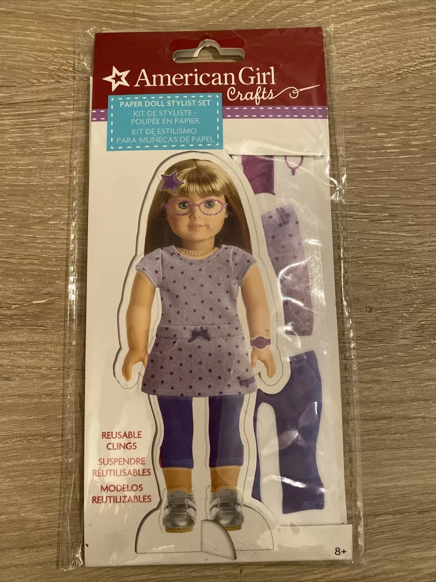 American girl paper sales doll fashion stylist set