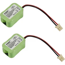 2-Pack Battery for Dt-Systems H20 1800 Series Remote Dog Training Transmitter