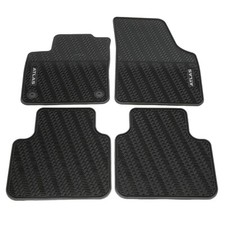 20-23 Vw Volkswagen Atlas Cross Sport Black Monster Rubber All Season Floor Mats 20-23 Vw Volkswagen Atlas Cross Sport Black Monster Rubber All Season Floor Mats